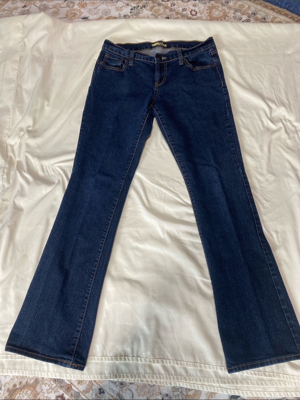 Old Navy Diva Dark Blue Flare Jeans for Women 6